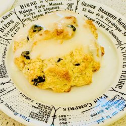 Palate - Freshly baked, super soft scone. Delicious!