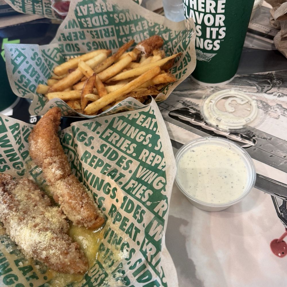 Wingstop - Garlic parm tenders! - Chicken Wings Near Me - Lancaster, Pennsylvania Wingstop - Garlic parm tenders! - Chicken Wings Near Me - Lancaster, Pennsylvania