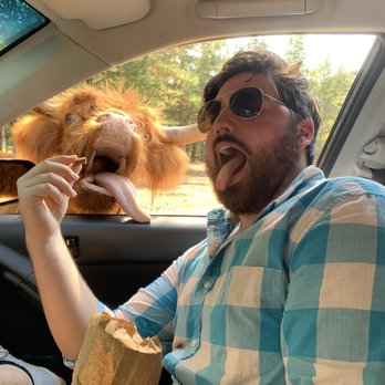Cherokee Trace Drive Thru Safari - My yak best friend and me (right). - Parks Near Me - Jacksonville, Texas