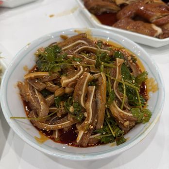 Jingege & YaoYao - pig ear with chili oil  ($9) - Chinese Near Me - Milpitas, California