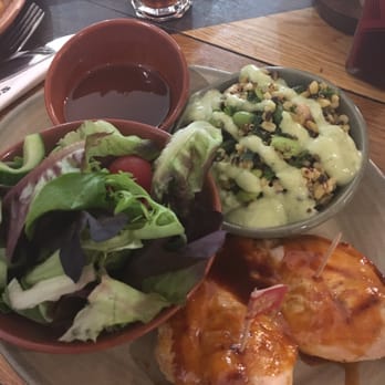 Nando's - Peri-tamer butterfly chicken, with a side salad and the new avocado and bean salad thing. - Chicken Shop Near Me - Glasgow, RFW