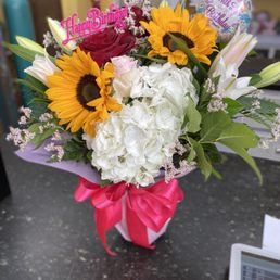 Birthday bouquet on short notice Birthday bouquet on short notice