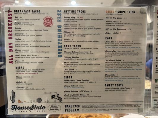 Menu photo 7 HomeState Sherman Oaks, CA
