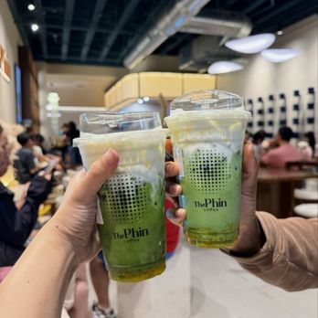 The Phin - Mango sticky rice matcha - Coffee & Tea Near Me - Houston, Texas