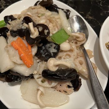 Dragon Beaux - Lotus and yam stir fried - Chinese Near Me - Elk Grove, California Dragon Beaux - Lotus and yam stir fried - Chinese Near Me - Elk Grove, California