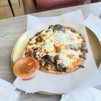 Sweet Sunday's Cafe - Truffle, mushroom and oxtail flatbread - Bakeries Near Me - Brooklyn, New York Sweet Sunday's Cafe - Truffle, mushroom and oxtail flatbread - Bakeries Near Me - Brooklyn, New York