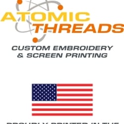 Atomic Threads - Atomic Threads | Custom Embroidery & Screen Printing | Proudly Printed in the USA