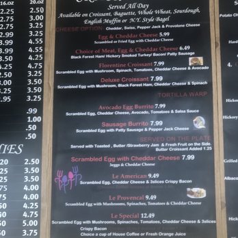 Le Croissant Cafe - Menu - Coffee & Tea Near Me - Burlingame, California Le Croissant Cafe - Menu - Coffee & Tea Near Me - Burlingame, California