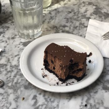 Freesoulcaffe - Chocolate Torte,  couldn't wait to dive in! - Vegan Near Me - Tustin, California