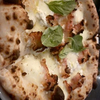 Strega - Ricotta Guanciale & Pepe Pizza - Wine Bars Near Me - Milford, Connecticut Strega - Ricotta Guanciale & Pepe Pizza - Wine Bars Near Me - Milford, Connecticut