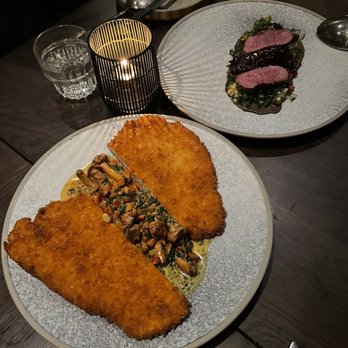 Published on Main - Schnitzel (left) and lamb (right) - Tapas/Small Plates Near Me - Vancouver, British Columbia Published on Main - Schnitzel (left) and lamb (right) - Tapas/Small Plates Near Me - Vancouver, British Columbia