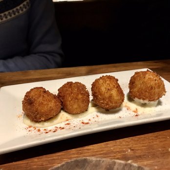 Barcelona Reston - Chicken Jamón Croquettes - Tapas/Small Plates Near Me - Reston, Virginia Barcelona Reston - Chicken Jamón Croquettes - Tapas/Small Plates Near Me - Reston, Virginia