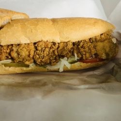 Short Stop Poboys - 1/2 Oyster & 1/2 Shrimp King
