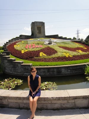 Floral Clock by null