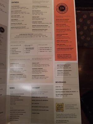 Menu photo 7 Firebirds Wood Fired Grill Montgomery, AL