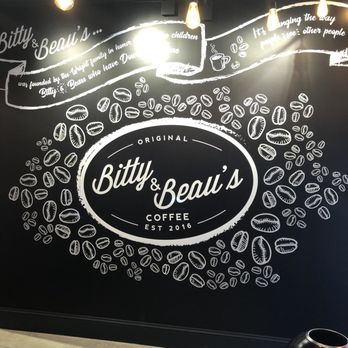 Bitty & Beau’s Coffee - Super cute wall! - Coffee & Tea Near Me - Savannah, Georgia Bitty & Beau’s Coffee - Super cute wall! - Coffee & Tea Near Me - Savannah, Georgia