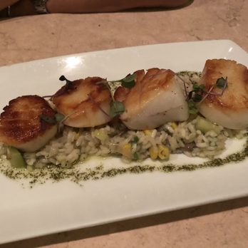 Todd's Unique Dining - Jumbo seared scallops. 5/5 -- my mother loved this dish the most between our dishes! - Seafood Near Me - Henderson, Nevada Todd's Unique Dining - Jumbo seared scallops. 5/5 -- my mother loved this dish the most between our dishes! - Seafood Near Me - Henderson, Nevada