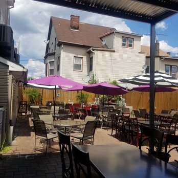 Abu Rass - A partial view of their outside eating area - Middle Eastern Near Me - Paterson, New Jersey