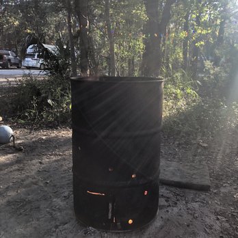 Charleston County Parks - Brought our own fire barrel - Campgrounds Near Me - Charleston, South Carolina Charleston County Parks - Brought our own fire barrel - Campgrounds Near Me - Charleston, South Carolina