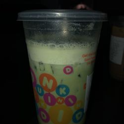 Dunkin' - Only 3/4 Filled Drink.