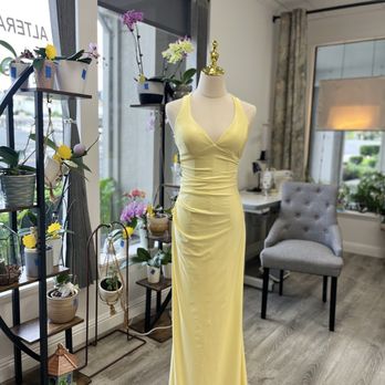 Numidia Alteration & Tailoring - Junior prom dress- shortened the length to go just over her feet/shoes and went slightly higher with the side slit. - Sewing & Alterations Near Me - Walnut Creek, California Numidia Alteration & Tailoring - Junior prom dress- shortened the length to go just over her feet/shoes and went slightly higher with the side slit. - Sewing & Alterations Near Me - Walnut Creek, California
