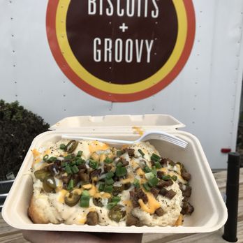 Biscuits + Groovy - Food Trucks Near Me - Austin, Texas