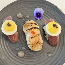 Wagyu nigiri Wagyu nigiri