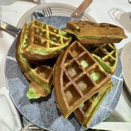 Pandan Waffle Pandan Waffle