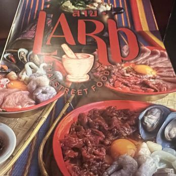 Larb Thai - Menu cover - Hot Pot Near Me - Shoreline, Washington Larb Thai - Menu cover - Hot Pot Near Me - Shoreline, Washington