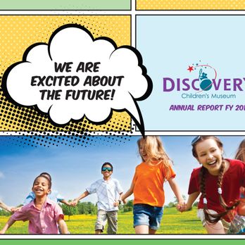 Pink Kitty Creative - Discovery Children's Museum Annual Report - Advertising Near Me