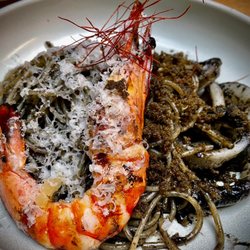 The Kimchi Project - Squid ink pasta