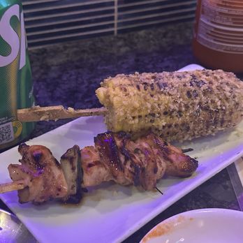 Sai Yakitori - chicken thigh? corn - Korean Near Me - Annandale, Virginia Sai Yakitori - chicken thigh? corn - Korean Near Me - Annandale, Virginia