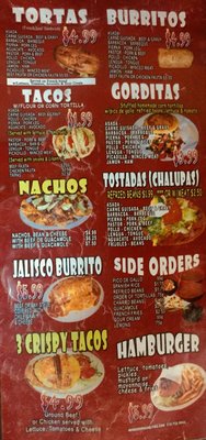 Menu photo 3 El Gallito de Jalisco San Antonio, TX Menu photo 3 El Gallito de Jalisco San Antonio, TX