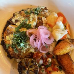 Peruvian chicken from their special menu: $16.95 Peruvian chicken from their special menu: $16.95