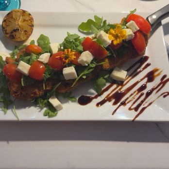 Viva La Vida - Beef Milanese with caprese topping - Cuban Near Me - Sarasota, Florida Viva La Vida - Beef Milanese with caprese topping - Cuban Near Me - Sarasota, Florida