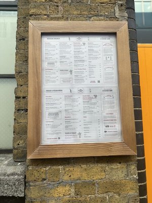 Menu photo 1 The Breakfast Club London, XGL Menu photo 1 The Breakfast Club London, XGL