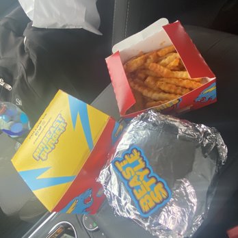 MrBeast Burger - a box of fries and a bag of fries - Food Delivery Services Near Me MrBeast Burger - a box of fries and a bag of fries - Food Delivery Services Near Me