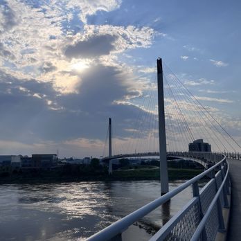Bob Kerrey Pedestrian Bridge - Landmarks & Historical Buildings Near Me - Omaha, Nebraska Bob Kerrey Pedestrian Bridge - Landmarks & Historical Buildings Near Me - Omaha, Nebraska