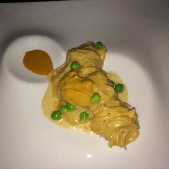 T Cook's - Pasta with Uni Carbonara - part of the #PM31 Culinary experience - New American Near Me - Phoenix, Arizona