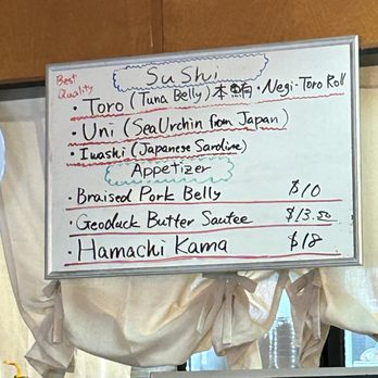 Nakagawa Japanese Restaurant - Todays special - Sushi Bars Near Me - Bothell, Washington