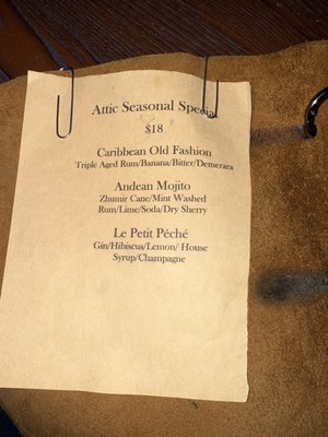 Menu photo 6 The Attic Oyster & Cocktail Bar Flushing, NY