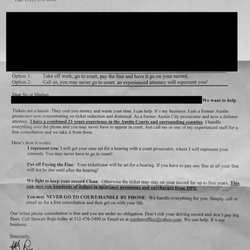 Law Office of Stewart Rojo - Unprofessional, Intrusive, and Tacky!