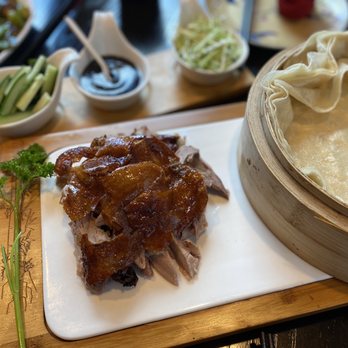 Han Palace - Peking Duck now is my fav dish. The price $18 half duck is more than reasonable compared with other chinese serviced restaurants. - Dim Sum Near Me - McLean, Virginia Han Palace - Peking Duck now is my fav dish. The price $18 half duck is more than reasonable compared with other chinese serviced restaurants. - Dim Sum Near Me - McLean, Virginia