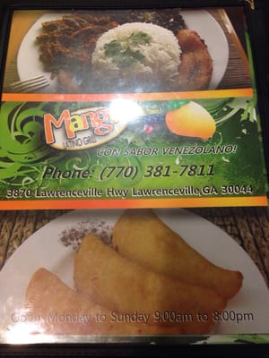 Menu photo 4 Mango Latino Grill Lawrenceville, GA