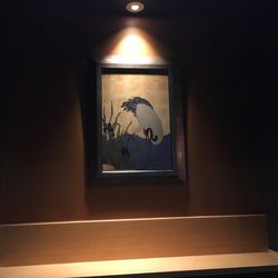 Tsunami Restaurant & Sushi Bar - Upstairs is cozy and quieter but a little dark too.