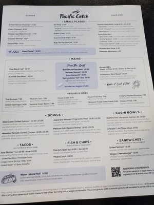 Menu photo 1 Pacific Catch Mountain View, CA Menu photo 1 Pacific Catch Mountain View, CA