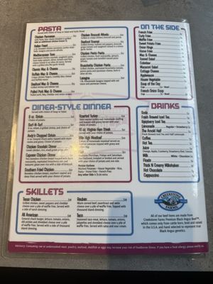 Menu photo 1 Brian's USA Diner Mount Morris, NY