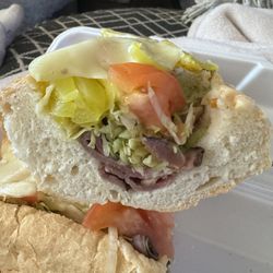 Capri Pizza Restaurant & Bar - Baked roast beef hoagie. What a joke.