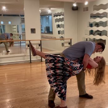 Wedding Dance Coach - Fiance and I learning a dip - Dance Schools Near Me - Denver, Colorado Wedding Dance Coach - Fiance and I learning a dip - Dance Schools Near Me - Denver, Colorado