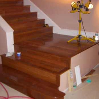 Douthat Flooring - a picture of a staircase being built - Flooring Near Me - Clearwater, Florida